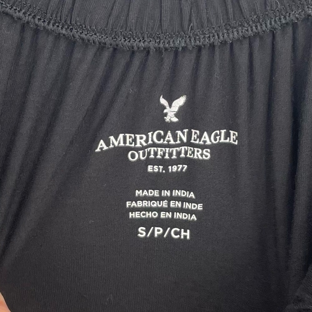 AEO Black Knit Off the Shoulder Top - Picture 10 of 12